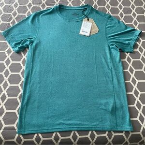 Prana Men’s Small Prevailor Retro Teal Short Sleeve Tee